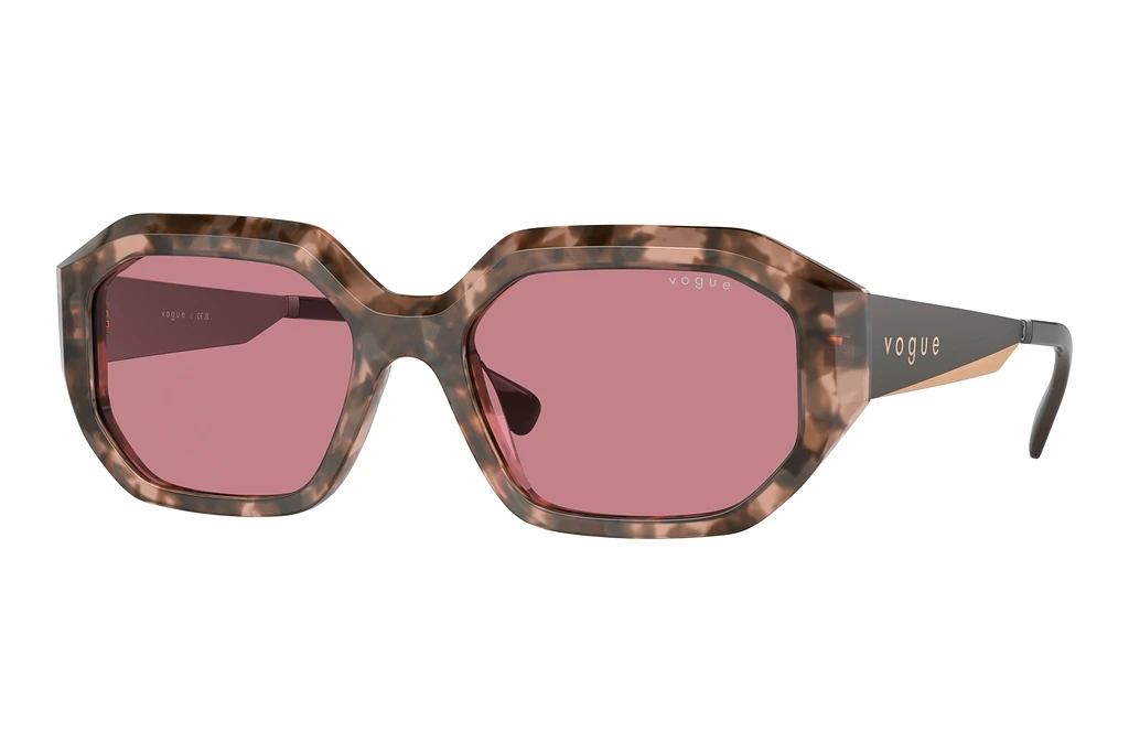 Vogue Eyewear   VO5554S 314569 Dark VioletRose Tortoise
