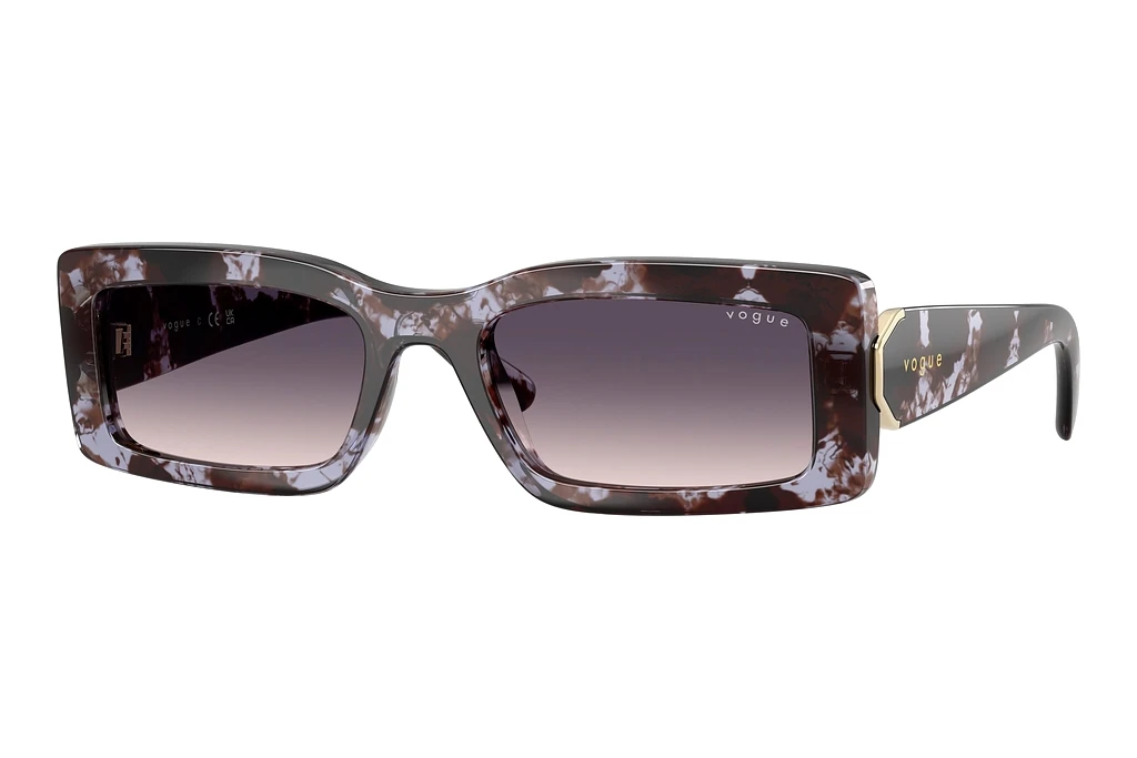 Vogue Eyewear   VO5674S 317836 Pink Gradient Dark GreyPurple Havana