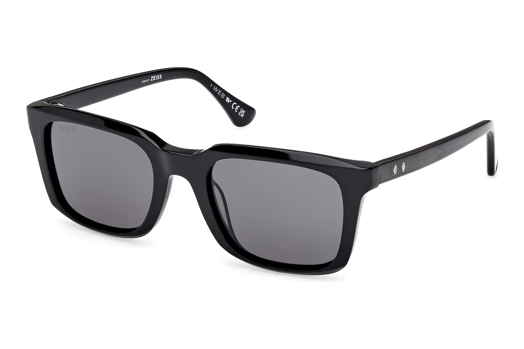 Web Eyewear   WE0388 01A grauGlänzend Schwarz