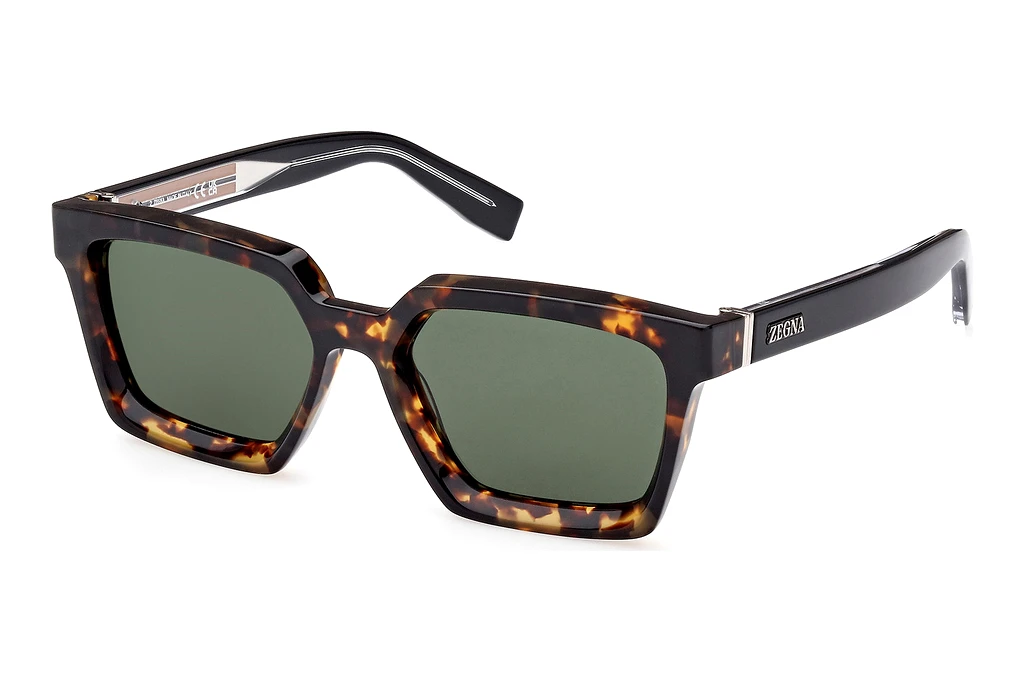 Zegna   EZ0214 54N grünDunkel Havanna