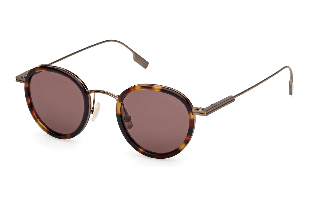 Zegna   EZ0276 52E braunDunkel Havanna