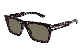 Alexander McQueen AM0495S 002 HAVANA