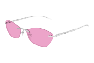 Alexander McQueen AM0525S 004 SILVER