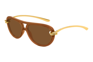 Bottega Veneta BV1418S 004 BROWN