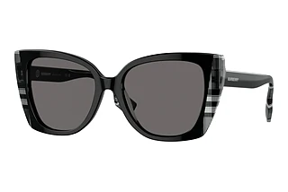 Burberry BE4393 405181 Dark Grey PolarizedBlack/Check White Black