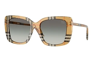 Burberry BE4456 416311 Grey GradientCheck Sand