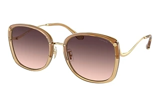 Coach HC7157D 5736U8 Brown Pink GradientTransparent Fawn