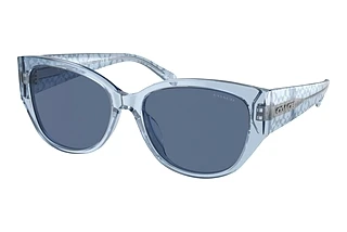 Coach HC8362U 574080 Blue SolidTransparent Blue