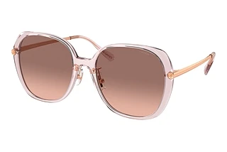 Coach HC8403D 570513 Brown Pink GradientTransparent Rose