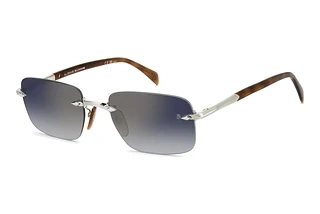 David Beckham DB 1195/S 8JD/1V BLUE SHADED GOLD MIRRORGRAU