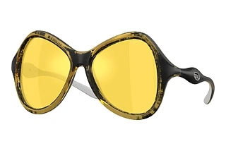 Diesel DL3010U 2030V9 Mirror YellowYellow Metallic