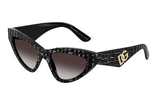 Dolce & Gabbana DG4439 32888G Grey GradientBlack Texture Cocco