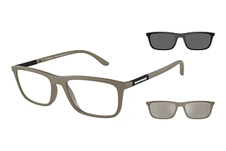 Emporio Armani EA4160 54381W ClearMatte Mud
