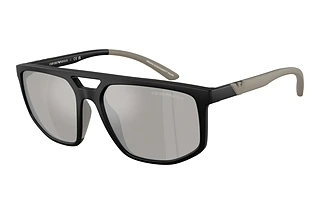 Emporio Armani EA4248U 50016G Light Grey Mirror SilverMatte Black