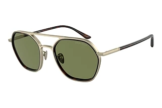 Giorgio Armani AR6145 30022A GreenMatte Pale Gold