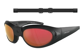 Giorgio Armani AR8201Q 50426Q Dark Violet Mirror RedMatte Black
