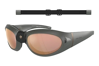 Giorgio Armani AR8201Q 60504Z Grey Mirror Rose GoldMatte Mud