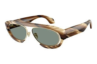 Giorgio Armani AR8239 6065/1 GreyHorn Brown