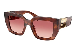 Miu Miu MU B05S 26E50U Pink Gradient RedStriped Tobacco
