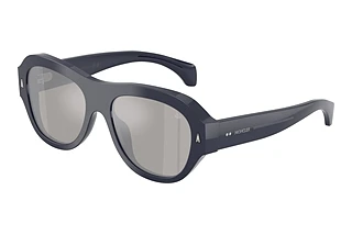 Moncler ME6015U 30206G Mirror SilverShiny Dark Blue