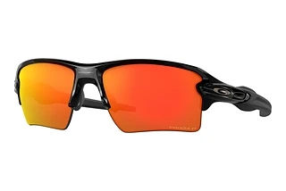 Oakley OO9188 9188F6 Prizm Ruby PolarizedPolished Black