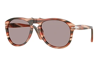 Persol PO0649 123353 VioletStriped Red & Green