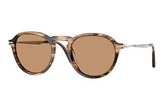 Persol PO3383S 123653 BrownStriped Black & Greish Brown