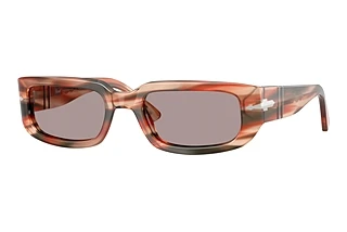 Persol PO3385S 123353 VioletStriped Red & Green
