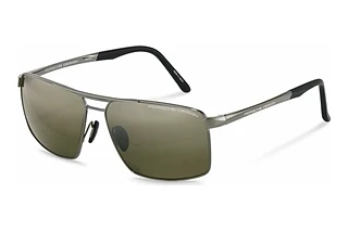 Porsche Design P8918 B GREEN/DEG.MIRROR SILVERgrey metal, black