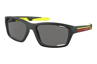 Prada Linea Rossa PS 04YS 17G02G Polar Dark GreyMatte Black