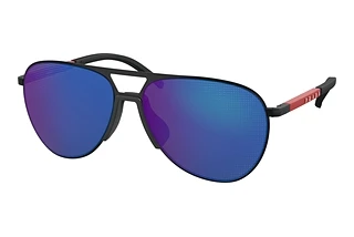 Prada Linea Rossa PS 51XS 1BO08U Light Green Mirror BlueMatte Black