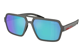 Prada Linea Rossa PS A06S 16X08R Light Green Mirror BlueGrey Silver