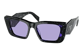 Prada PR 08YS 03V01O VioletHavana Black/White