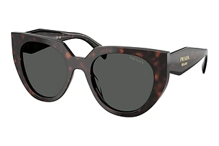 Prada PR 14WS 17N40L Dark GreyRoot Tortoise