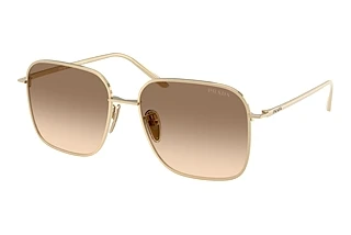 Prada PR C54SD ZVN50T Light Brown Gradient Light GreyPale Gold