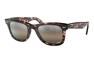 Ray-Ban RB2140 1334G3 Silver/GreyTransparent Pink