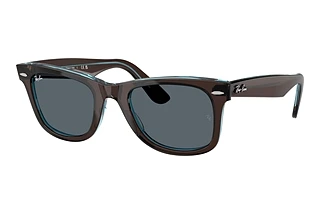Ray-Ban RB2140 1446R5 BlueBrown On Transparent Blue