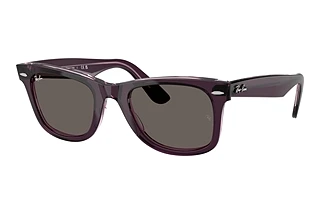 Ray-Ban RB2140 1447B1 Dark GreyViolet On Transparent Pink