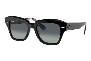 Ray-Ban RB2186 13183A Light Grey Gradient BlueBlack
