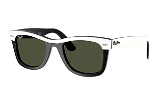 Ray-Ban RB2240 144431 GreenWhite On Black