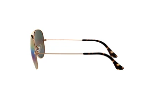 Vista laterale Ray-Ban AVIATOR LARGE METAL (RB3025 - 9020C4)