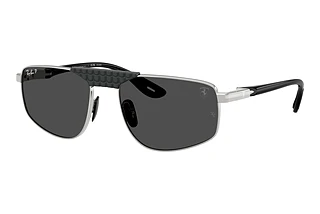 Ray-Ban RB3776M F122K8 Polarized Dark GreySilver