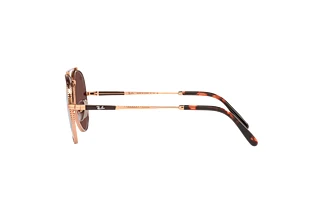 Vista laterale Ray-Ban AVIATOR TITANIUM (RB8225 - 3140AF)