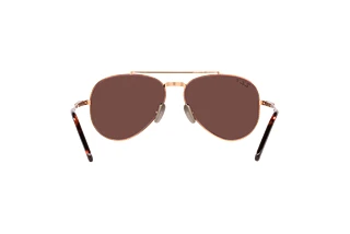 Vista posteriore Ray-Ban AVIATOR TITANIUM (RB8225 - 3140AF)