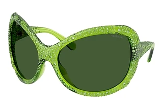 Swarovski SK6052 108971 Dark GreenTransparent Green