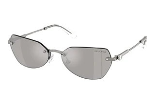 Swarovski SK7038 40096G Light Grey Mirror SilverGunmetal