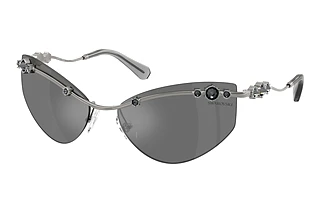 Swarovski SK7039 40096G Grey Mirror BlackGunmetal