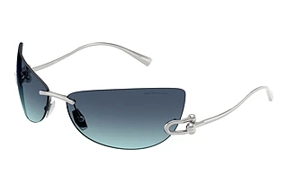 Tiffany TF3112K 62139S Azure Gradient BlueSilver Gold Plated
