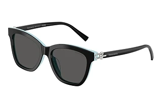 Tiffany TF4241D 8055S4 Dark GreyBlack On Tiffany Blue