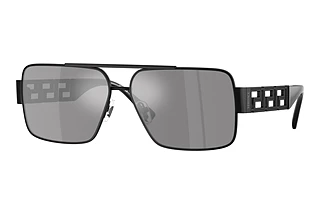 Versace VE2290 12616G Dark Grey Mirror SilverMatte Black